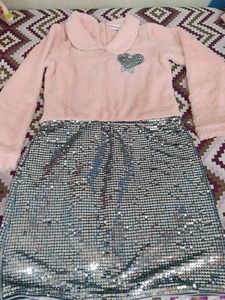 Kids Girls Party Wear Dress