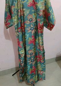 New Floral Print 3xl Dress Set