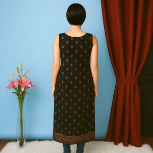 Elegant Black Kurta