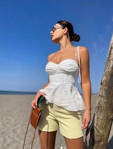 Zara Linen Blend Top