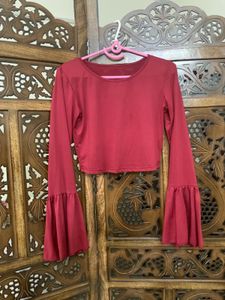 red blouse