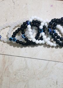 Evil Eye Beaded Bracelet Set