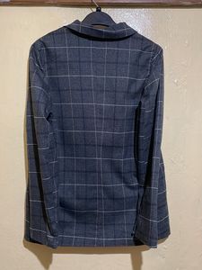 Grey Check Blazer