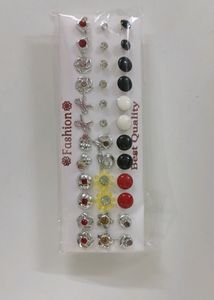 EARRINGS (NEW) 36 PAIR WITH BOX