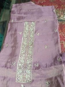 Lavender Embellished Salwar Kameez Suit