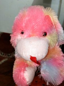 Rainbow Plush Puppy