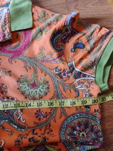 Paisley Print Shirt (Italian brand) 40&#34;