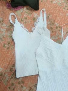 White Cami Top Bundle combo