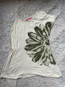 Y2K Floral Print Top