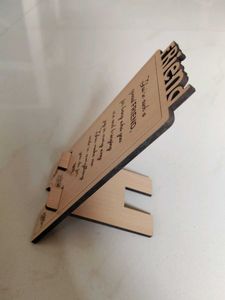 New Friend Wooden Gift Showpiece