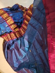 Sico gadwal saree with blouse