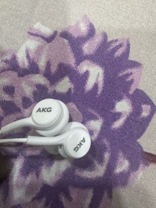 White Wired Earphones