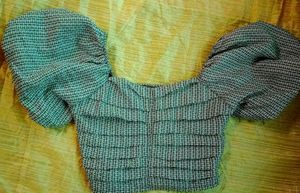 Statement Sleeve Crop Top