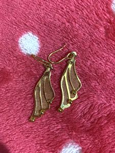 2 Earrings Combo Gold Plated