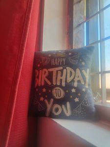 Happy Birthday Pillow & Cover✨🤍