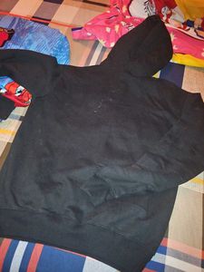 Queen Graphic Black Hoodie