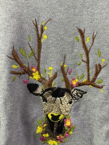 DEER FACE SWEATER