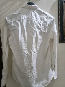 White Long Sleeve Mens Shirt