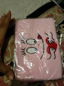 cute baby pink pauch