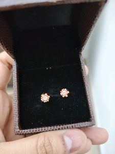 7 Pair Of Cute Earrings With Gold Plated Ring