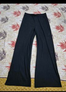 h&m Black Flared Pants