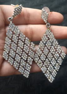 A.d Silver Earings