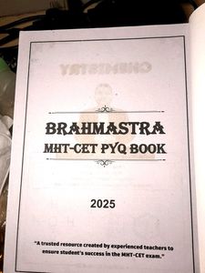 🚀 Score 150+ – Brahmastra MHT-CET PYQ