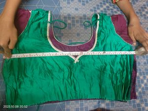 Double Net Hand Work Saree