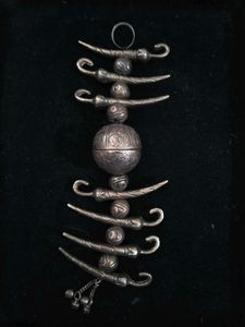 Antique Oxidised Nimbu Mirchi For Good Luck