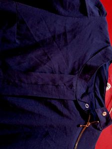 Navy Blue Stylish Top