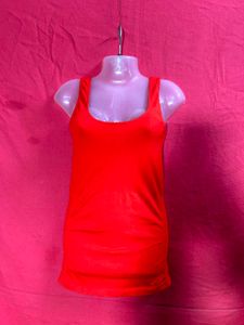 Red Camisole Innerwear Size S–M