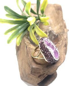 Sparkling Purple Ring