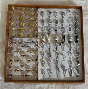 EXCLUSIVE 100 RINGS 💍WITH A BOX