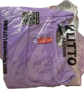 💜 Women’s Ribbed Crop Top / Blouse – Lavender 💜