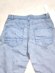 Light Wash Denim Shorts