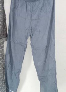 Gray Printed Kurti Set