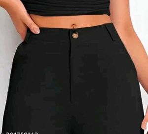 Black Straight Leg Pants