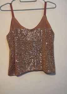 Sparkling Sequin Party Top