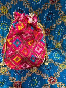 different Embroidered Potli Bag-1 piece