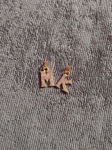 MK Initial Pendants