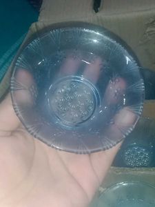Set 6 Crystal Dessert Bowls
