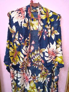Floral Print Shrug