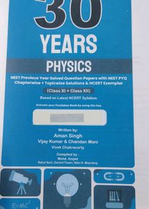 NEET Physics 30 Years - Class XI &amp; XII