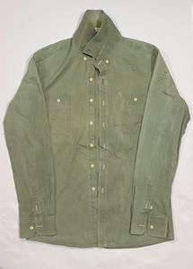 Korean Olive Denim Shirt