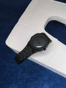 Sleek Black Wrist Watch