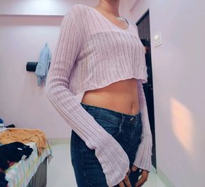 Crochet Cover Up Crop