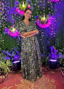 Paisley Maxi Dress