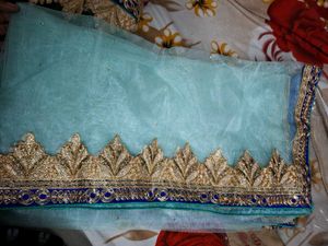 Dupatta with lehenga and blouse piece
