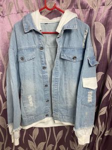 Best Quality Hooded Denim Jacket