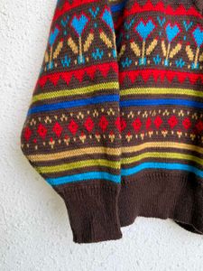 Vintage Patterned Sweater